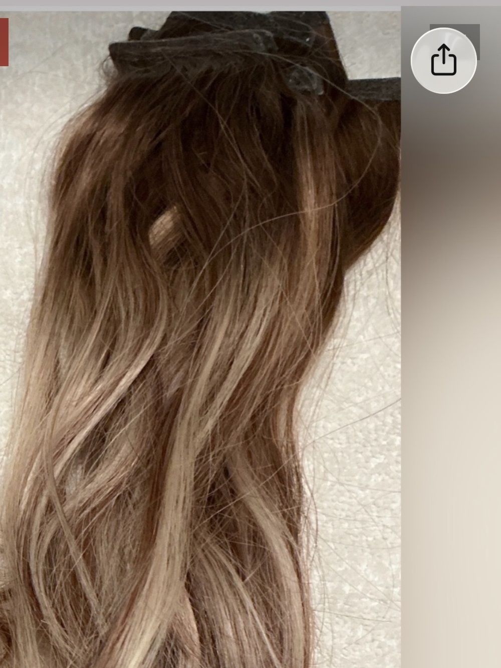 13 Remy Tape-In Wefts Worn ONLY 3 Days | Balayage- brown, platinum  13 th not fo